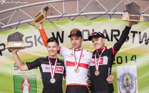 Od lewej:  Paweł Franczak, Bartłomiej Matysiak, Michał Podlaski
